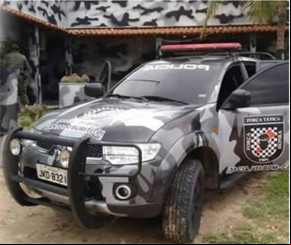 Operação nos bairros de Teresina combate roubos de carro e tráfico de drogas.(Imagem:florianonews.piauiconectado.com)