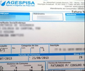 Arsete veta valor pedido pela Agespisa e reajusta tarifa de água em 2,96%.(Imagem:florianonews.piauiconectado.com)
