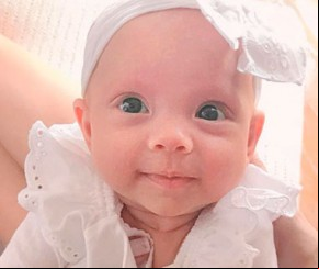 Apresentadora Eliana celebra os três meses da filha, Manuela.(Imagem:Instagram)