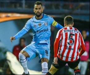 Grêmio é derrotado pelo Estudiantes na ida das oitavas da Libertadores.(Imagem:Lucas Uebel)