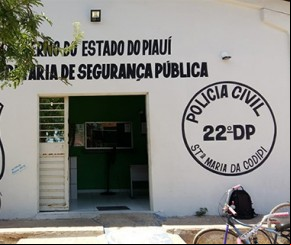 Monitorado perde carregador e é preso ao fazer B.O. em DP.(Imagem:florianonews.piauiconectado.com)