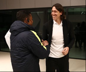 Cássio se apresenta após tirar aporte da filha(Imagem:Editoria de Esportes)