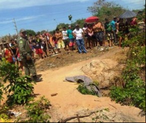 Homem é encontrado morto dentro de buraco no quintal de casa.(Imagem:Portl do Catita)