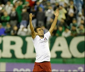 Flu quebra tabu e vence a Chape na Arena Condá(Imagem:LUCAS MERÇON)