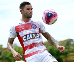 Eugenio Mena(Imagem:Felipe Oliveira / EC Bahia)