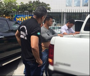 Dupla suspeita de estelionato é presa em flagrante dando golpe em Teresina.(Imagem:Polícia Civil)