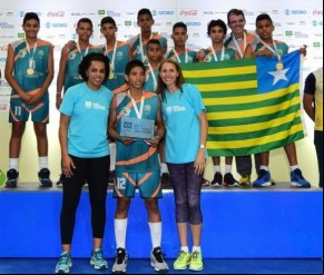 Vôlei conquista ouro e handebol prata nos Jogos da Juventude.(Imagem:florianonews.piauiconectado.com)