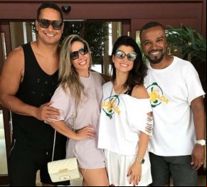 Ex-namorados, Carla Perez e Alexandre Pires se reencontram.(Imagem:Instagram)