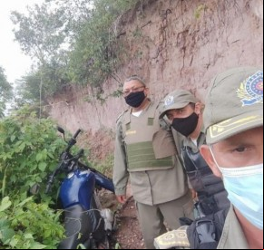 Polícia Militar de Floriano recupera moto roubada(Imagem:Reprodução)