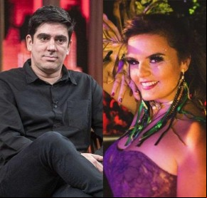 Analu Bastos e Marcelo Adnet(Imagem:Reprodução)