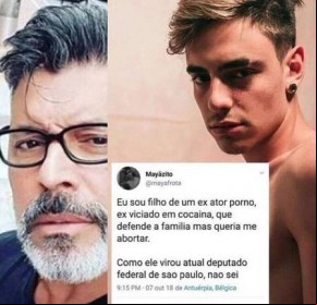 ?O relacionamento terminou quando descobri a gravidez?, diz mãe do filho de Alexandre Frota.(Imagem:Reprodução)