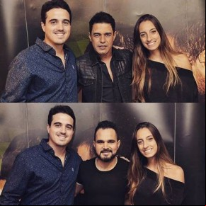 Foto que ilustra o momento da dupla: fotos com fãs, mas separados.(Imagem:Reprodução/Instagram )
