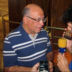 Ataíde Gil Guerreiro, vice-presidente do São Paulo.(Imagem:Marcelo Prado / GloboEsporte.com)