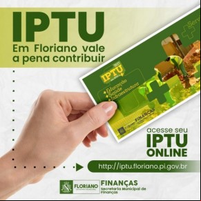 IPTU ONLINE(Imagem:Secom)