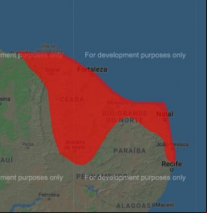 Alerta vermelho para no litoral do Piauí(Imagem:Divulgação)