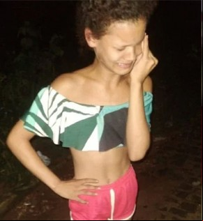 Foto de Maria Camila que a família recebeu.(Imagem:Divulgação)
