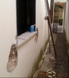 Residência é alvo de arrombamento em Floriano.(Imagem:Jc24horas)