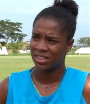 Daniela, meia do Tiradentes-PI. Sequência de jogos motiva jogadora a aceitar convite do Tigre para Brasileiro.(Imagem:TV Clube)