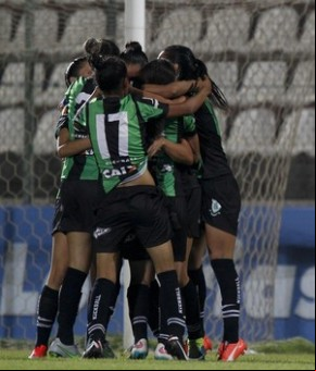 América-MG vence Tiradentes-PI por 1 a 0.(Imagem: Washington Alves/ALLSPORTS)