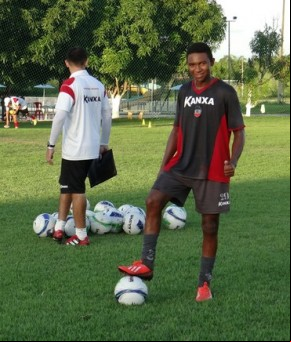 Joia do Galo, Robinho é emprestado ao Parnahyba para disputar Copa Piauí.(Imagem:G1 PI)