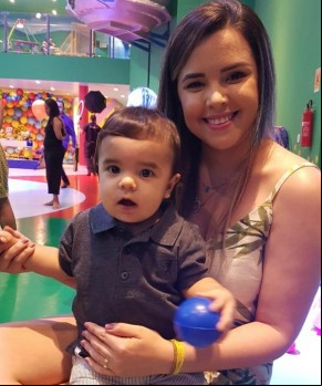 Joselle Luz, mãe do Miguel Luz.(Imagem:Arquivo Pessoal)