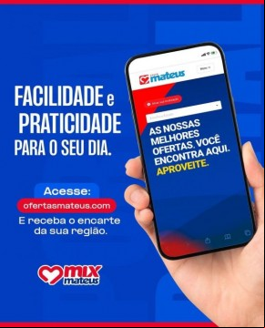 Portal de Ofertas do Mix Mateus(Imagem:Divulgação/Instagram)
