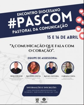 Floriano sedia I Encontro Diocesano de Formação Técnica da Pastoral da Comunicação.(Imagem:Divulgação)