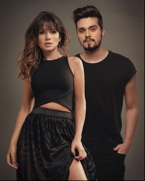 Paula Fernandes e Luan Santana gravam versão em português de Shallow.(Imagem:Reprodução/Instagram)