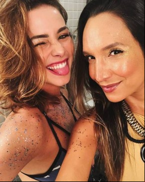 Maria Maya e Laryssa Ayres estavam há quase três anos juntas.(Imagem:Reprodução/Instagram)