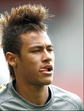Neymar no treino da Seleção.(Imagem:Reuters)