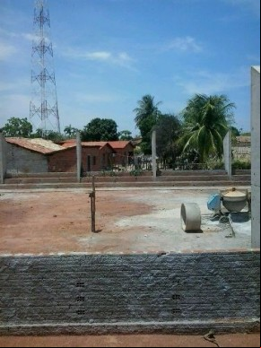 Obra irregular continua sendo construída na cidade de Jerumenha.(Imagem:Portalcidadeluz)