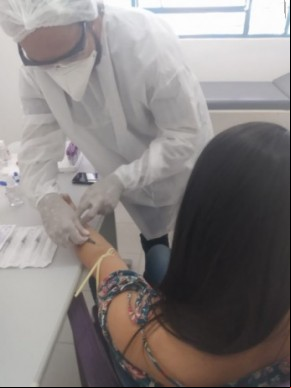 Secretaria de Saúde de Floriano inicia testagem das equipes da Atenção Primária.(Imagem:Secom)