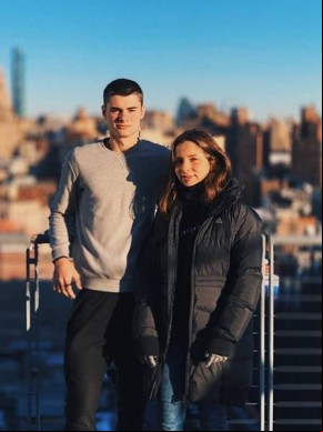João Assunção com a namorada em Nova York (Imagem:Reprodução/Instagram)