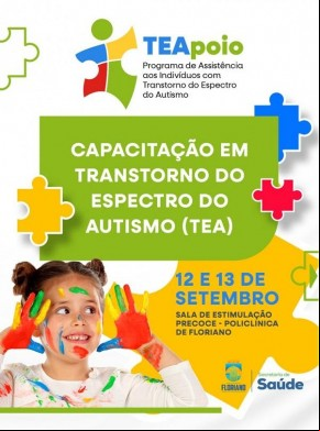 Saúde promove TEApoio para capacitar municípios no Transtorno do Espectro Autista.(Imagem:Secom)