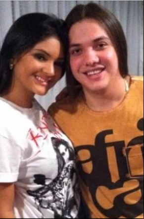 Wesley Safadão e Mileide, sua ex-mulher.(Imagem:Reprodução/Youtube)