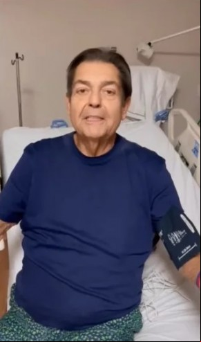 Faustão a por transplante cardíaco.(Imagem:Reprodução)