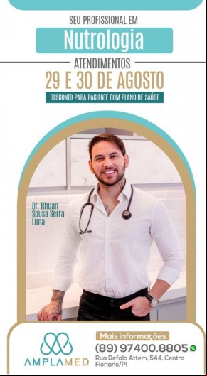 Dr. Rhuan Serra(Imagem:Divulgação)