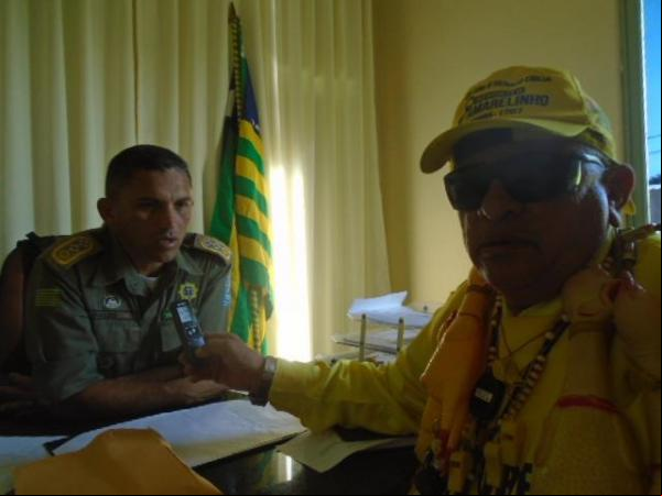 Major Inaldo Barros(Imagem:FlorianoNews)