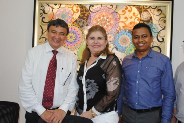 Wellington Dias visita sede da Faculdade de Ensino Superior de Floriano.(Imagem:ASCOM)