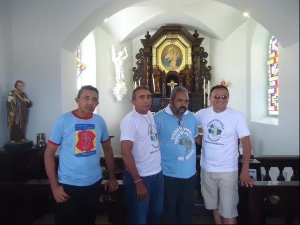 Terço dos Homens da diocese de Floriano participou de Encontro Nacional da Aliança.(Imagem:Terço dos homens)