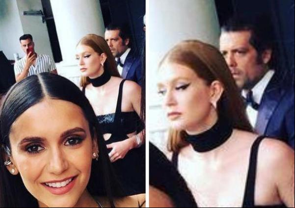 Marina Ruy Barbosa e Guilherme Mussi roubam a cena em foto de Nina Dobrev(Imagem:Reprodução)