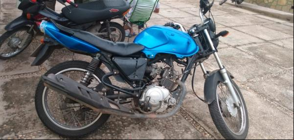 Motocicleta Yamaha YBR(Imagem:FlorianoNews)