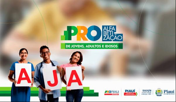 PROAJA inicia turmas em 14 municípios do Piauí(Imagem:Divulgação)
