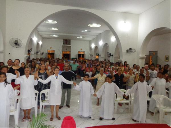 Paróquia de Santo Antônio, em Barão de Grajaú, celebra o Domingo de Ramos.(Imagem:FlorianoNews)