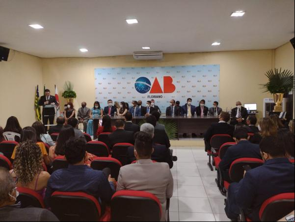OAB-PI empossa nova diretoria da Subseção de Floriano.(Imagem:FlorianoNews)
