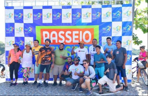 Floriano 127 anos: eio Ciclístico 2024 reúne centenas de ciclistas de todas as idades(Imagem:Secom)