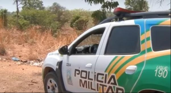PM recebe denúncia de corpos enterrados em aterro sanitário e faz buscas no local(Imagem:Reprodução)