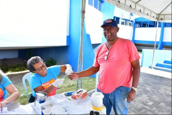Saúde de Floriano realiza ação de testagem para Hepatites Virais(Imagem:Secom)