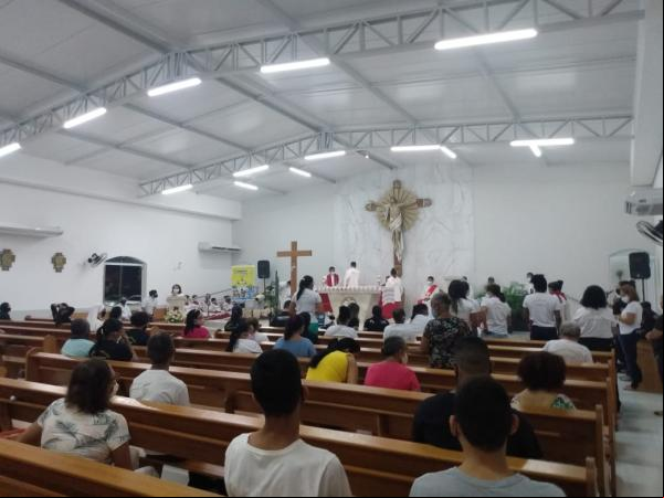 Cruz Peregrina chega a Floriano e é recebida pelos fiéis(Imagem:FlorianoNews)