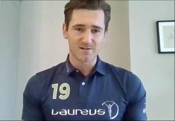 Cameron van der Burgh em entrevista ao GloboEsporte.com(Imagem:Reprodução)